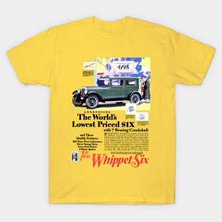 1928 WHIPPET SIX - WHIP IT GOOD! T-Shirt